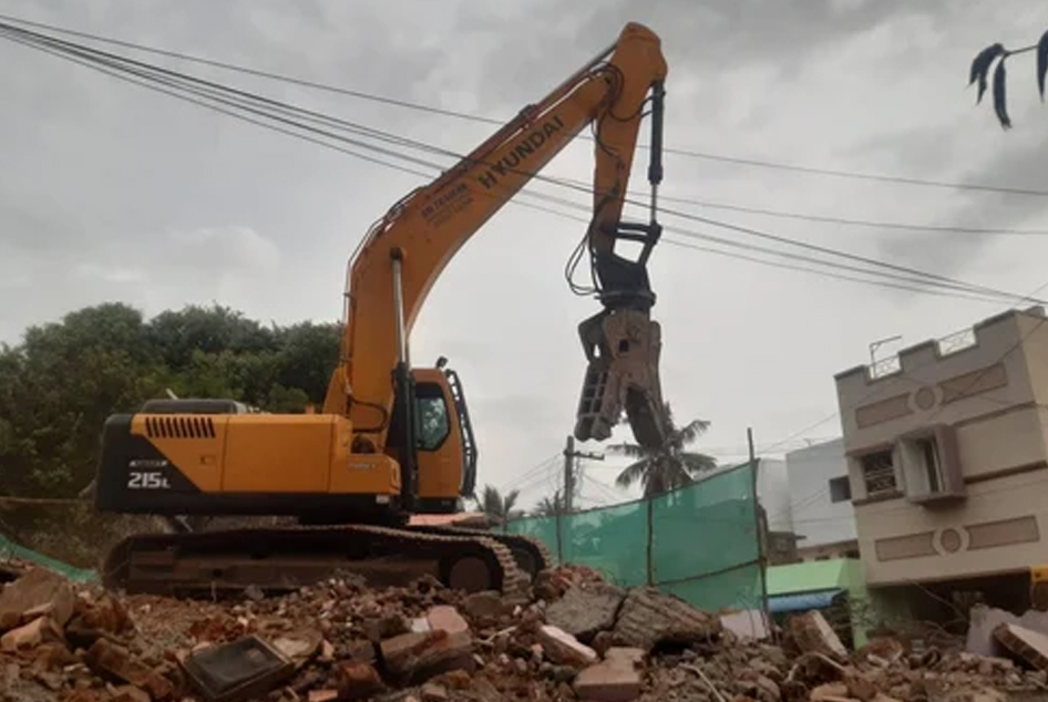 Old Building Demolition Works in Chennai